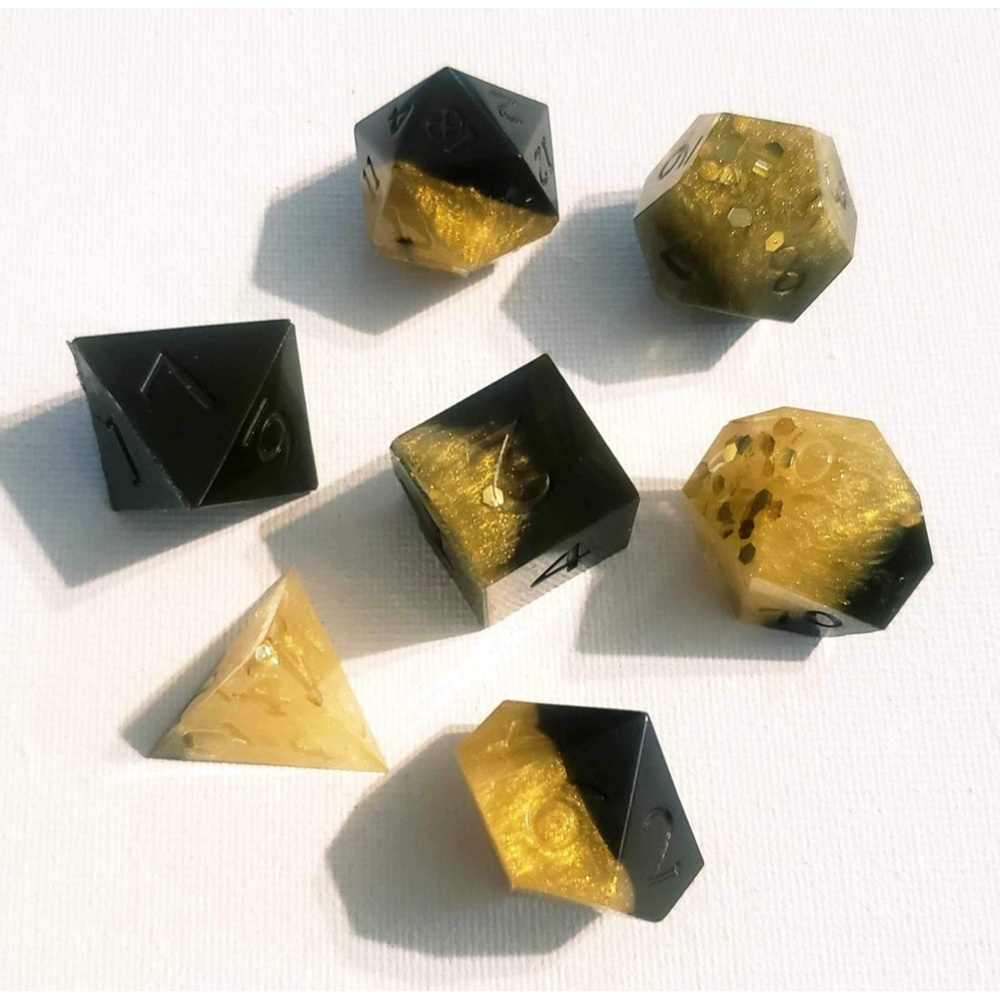 Custom Resin Game Dice